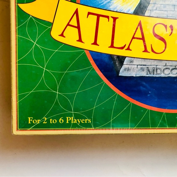 Vintage Atlas’ Hands Board Game, New, Sealed (Shrink wrap - perfect as possible) - Picture 2 of 14